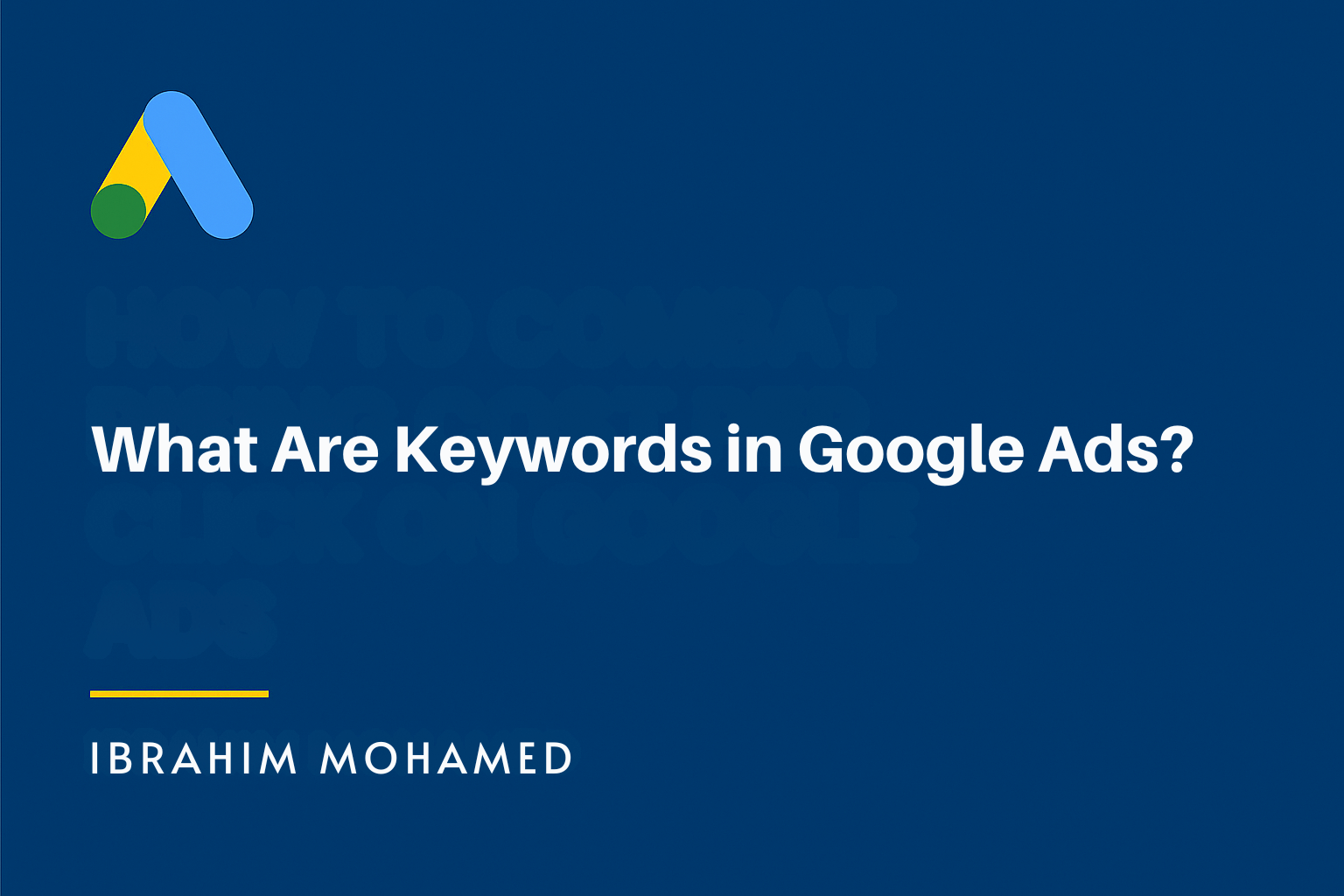 What Are Keywords in Google Ads?